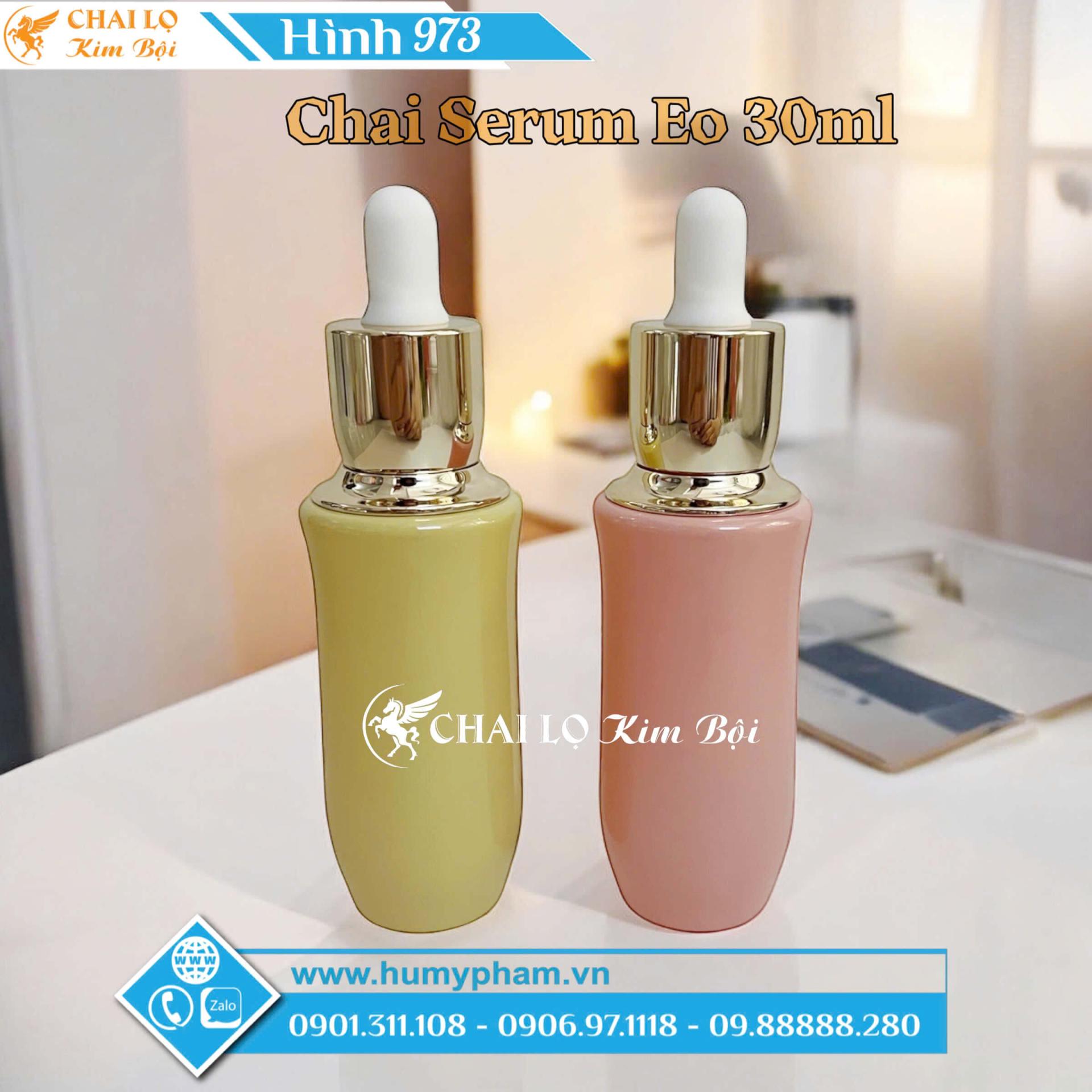 chai chiết serum eo thon